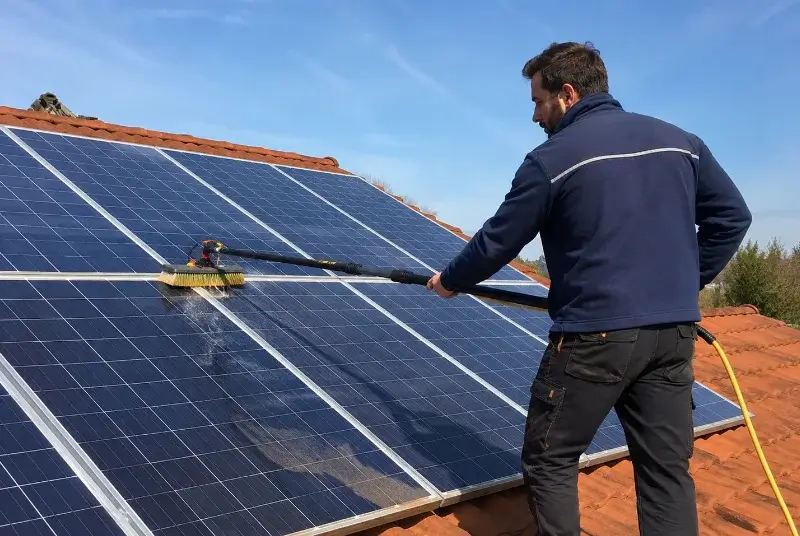 Nettoyage et entretien de panneaux solaires à Uxem